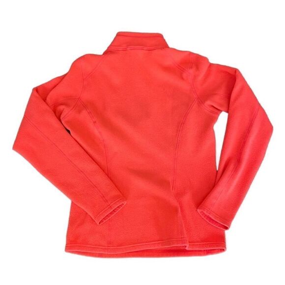 The North Face Quarter Zip Pullover Fleece Hot Pink XS - Picture 2 of 5